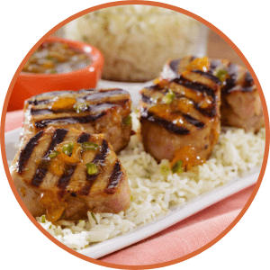 Thick Cut Grilled Pork
